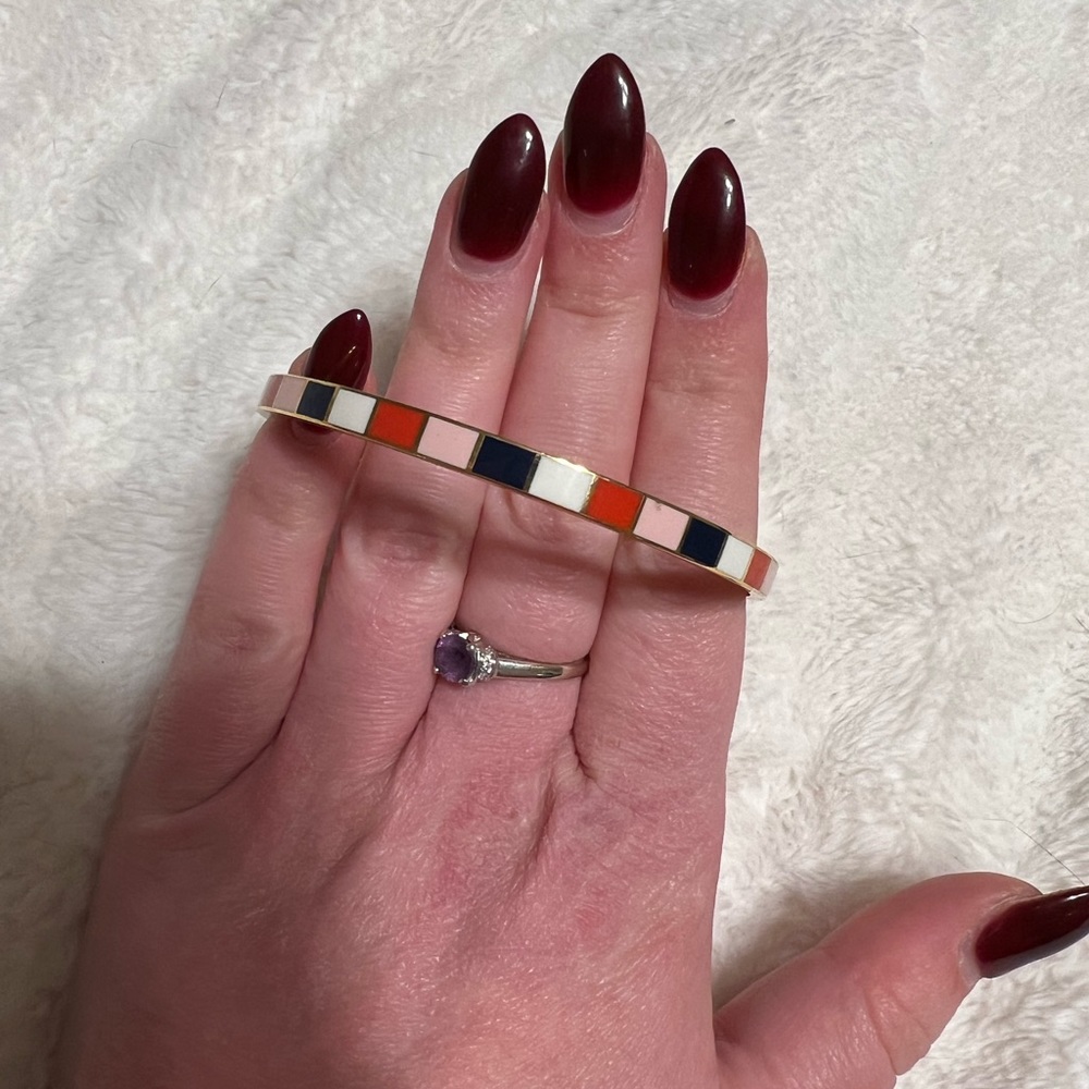 Kate Spade striped bracelet